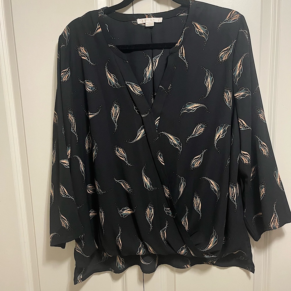 Flowy blouse fall colors